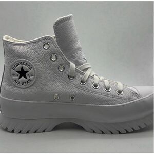Converse Chuck Taylor All Star Leather Lugged 2.0 White Sneakers Men 8.5 / W10.5